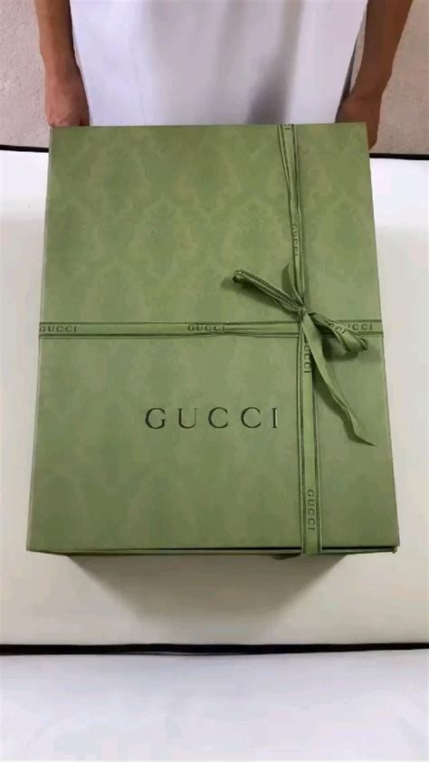 old gucci packaging|gucci gift wrapping paper.